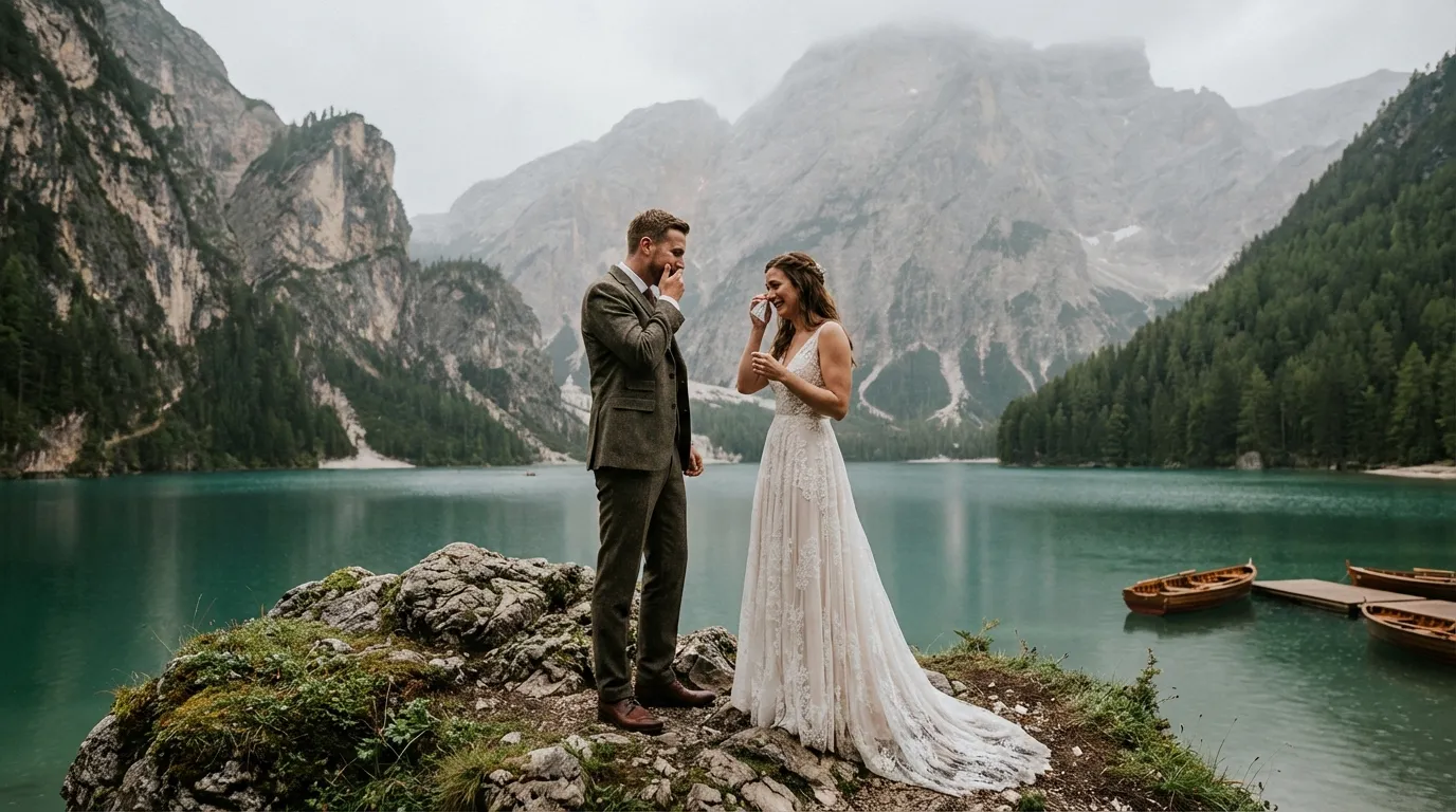 Echte Tränen, echtes Lachen: Warum der First Look so magisch ist